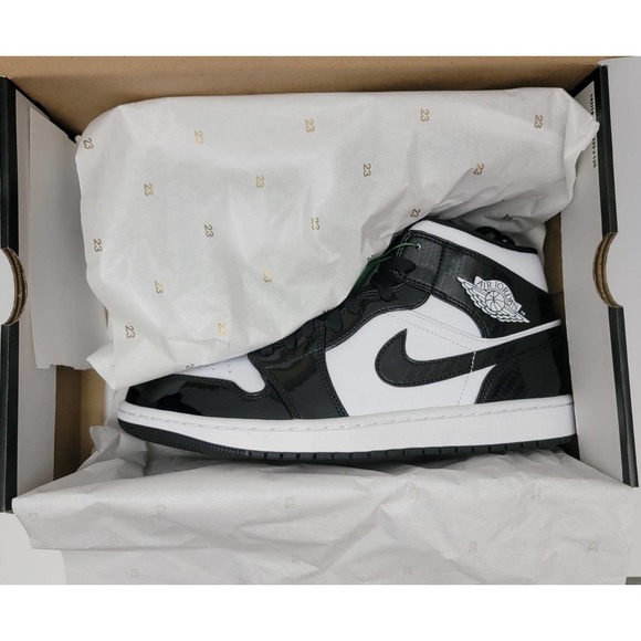 Nike Air Jordan 1 Mid ASW Shoes Carbon Fiber Sneakers Men's 9.5 DD1649-001 11W - Picture 8 of 10